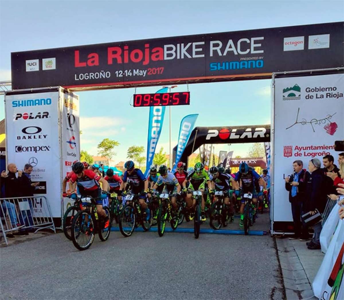 La segunda etapa de La Rioja Bike Race 2017, para Jesús del Nero y Clàudia Galicia