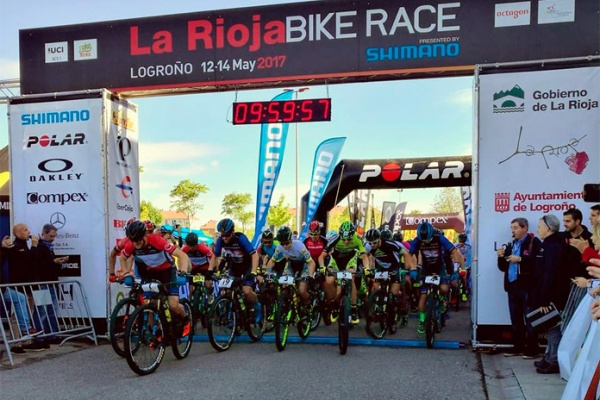 La segunda etapa de La Rioja Bike Race 2017, para Jesús del Nero y Clàudia Galicia