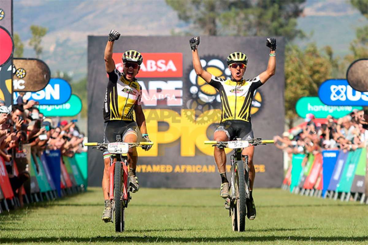 En TodoMountainBike: Nino Schurter y Matthias Stirnemann, vencedores de la Absa Cape Epic 2017