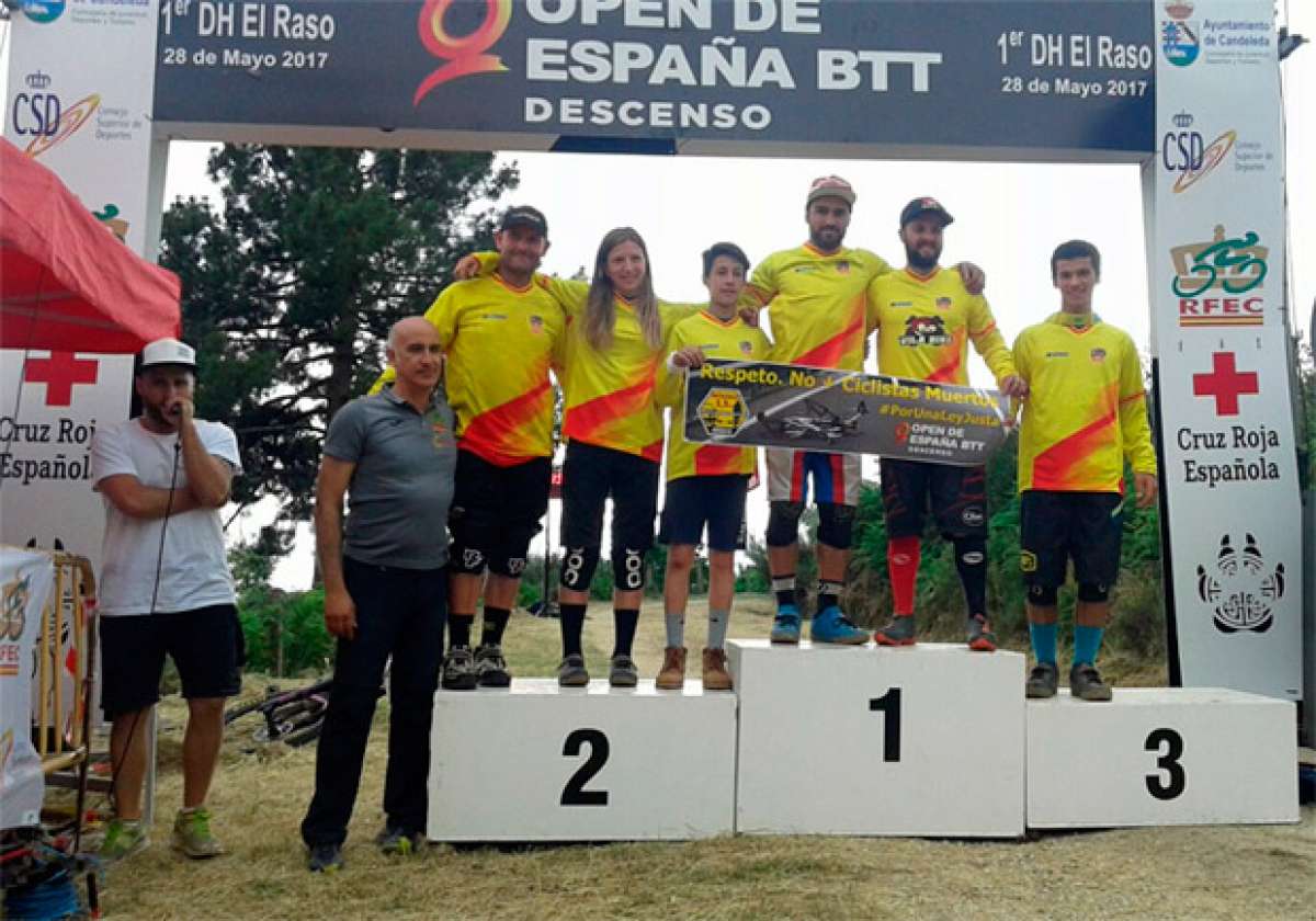 En TodoMountainBike: Edgar Carballo y Telma Torregrosa, vencedores del Open de España DH 2017