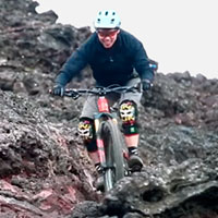 Rodando en Islandia con Jeff Kendall-Weed y su Ibis Mojo HD4