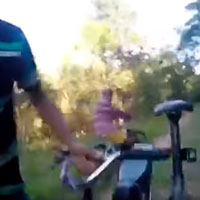 Así de rápido te roban la bicicleta de montaña en São Paulo (Brasil)