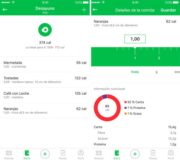 En TodoMountainBike: Runtastic Balance, una aplicación para cuantificar la dieta diaria en base a diferentes objetivos