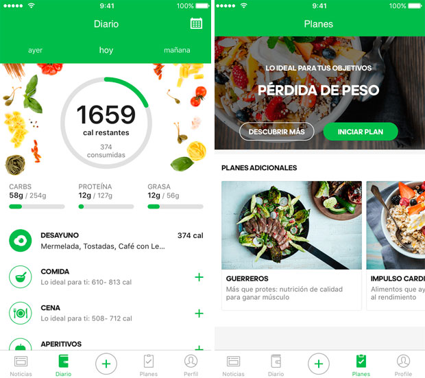 En TodoMountainBike: Runtastic Balance, una aplicación para cuantificar la dieta diaria en base a diferentes objetivos