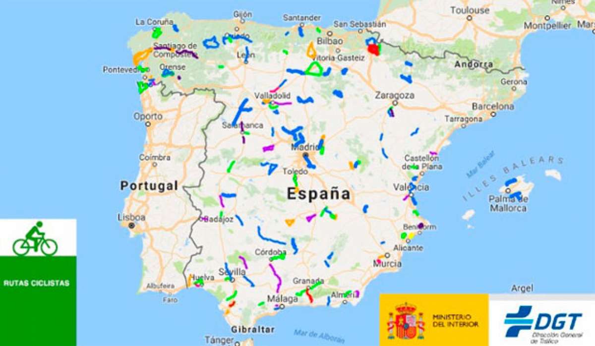 En marcha las Rutas Ciclistas Protegidas, una de las medidas adoptadas por la DGT para proteger al colectivo