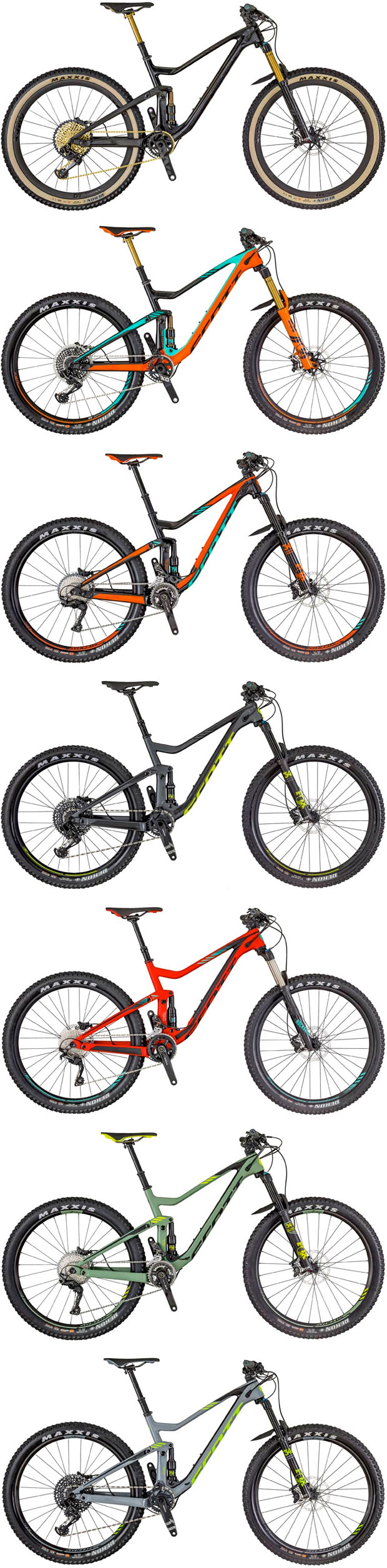 En TodoMountainBike: Dos medidas de rueda compatibles y sistema de suspensión rediseñado para la Scott Genius 2018