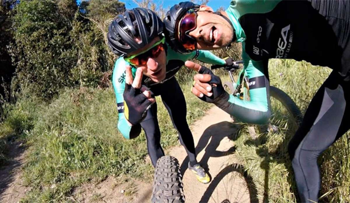 En TodoMountainBike: Vertiginosa sesión de entrenamiento con Ibon Zugasti y Tomi Misser