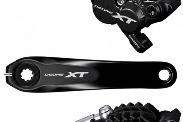 Pinzas de cuatro pistones y bielas reforzadas para la gama Shimano XT de 2018