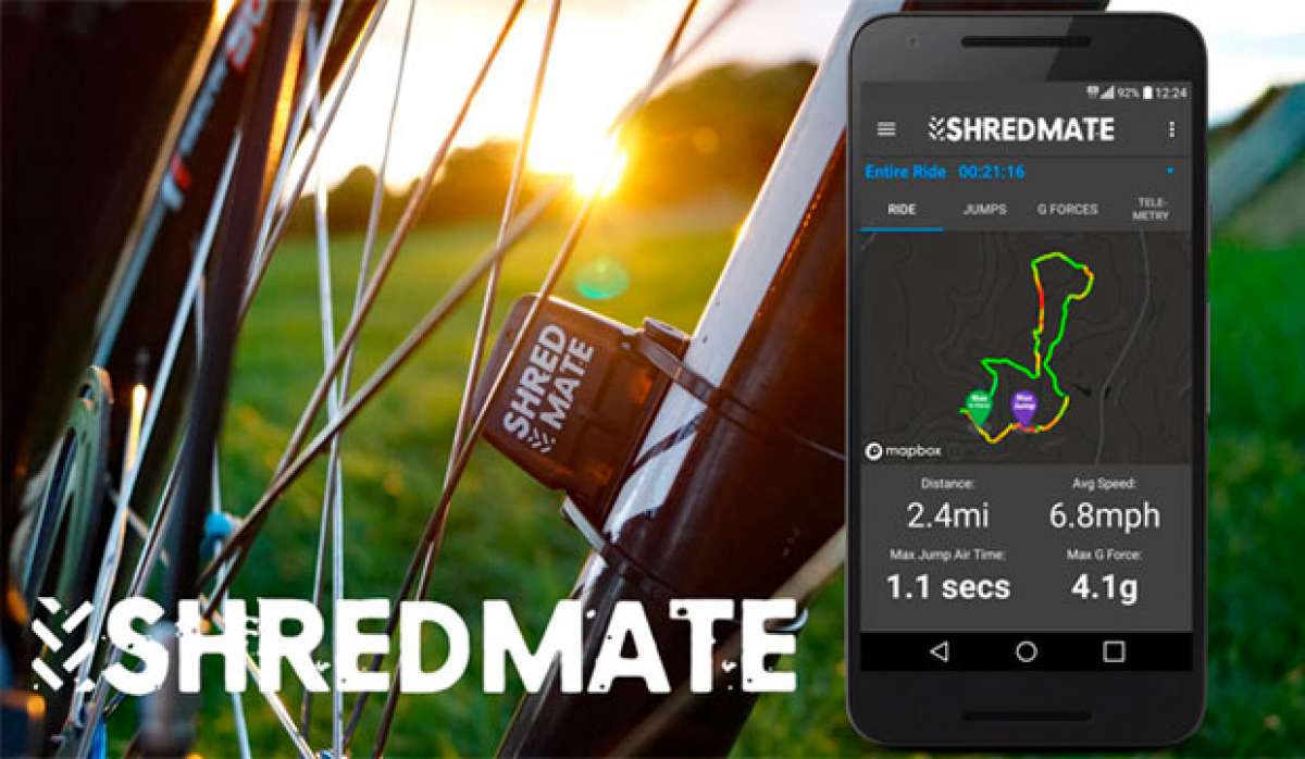 En TodoMountainBike: ShredMate, sensor y aplicación móvil para cuantificar saltos y fuerzas G sobre la bicicleta