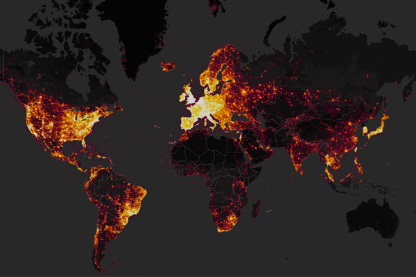 El mayor índice de actividades deportivas a escala planetaria: el mapa de calor de Strava
