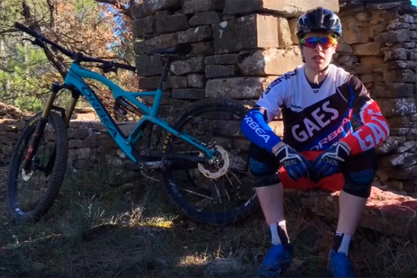 Aprendiendo técnicas de Mountain Bike con Markel Uriarte: la frenada