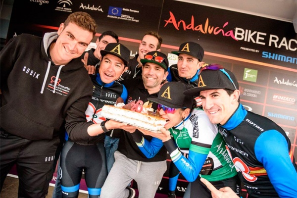 La tercera etapa de la Andalucía Bike Race 2017 con el Primaflor-Mondraker-Rotor Racing Team