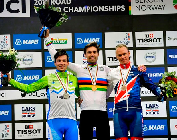 En TodoMountainBike: Tom Dumoulin, campeón del mundo en el Mundial de Contrarreloj 2017 de Bergen