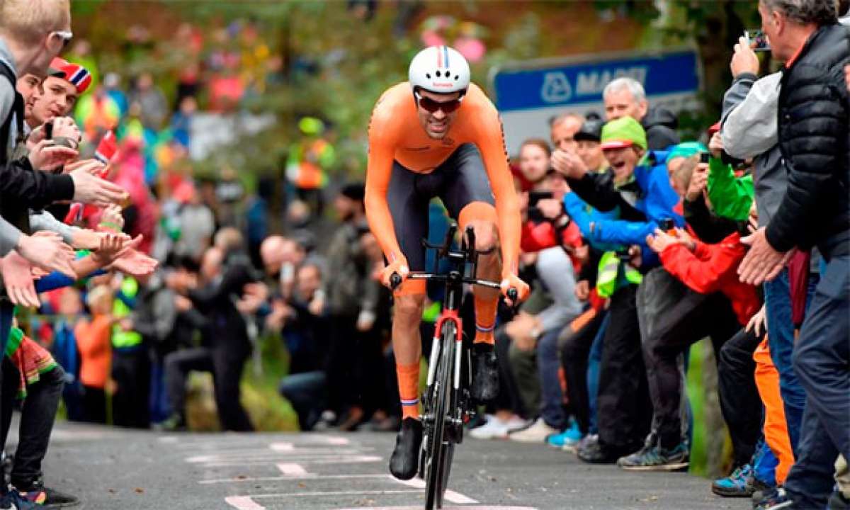 Tom Dumoulin, campeón del mundo en el Mundial de Contrarreloj 2017 de Bergen