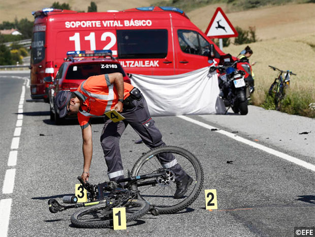 En TodoMountainBike: Jornada trágica en Navarra con tres ciclistas muertos en una misma mañana