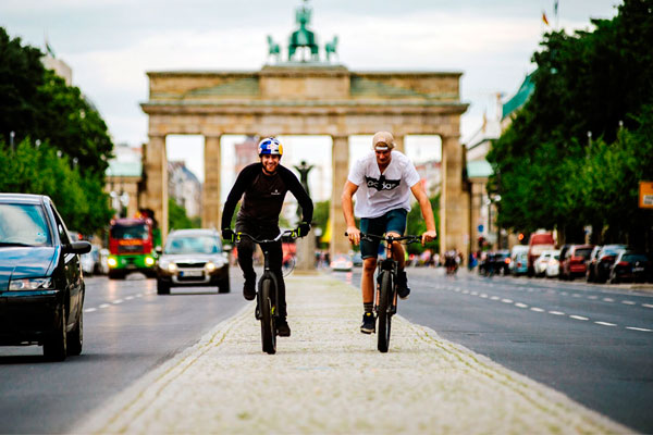 De vacaciones en Alemania con Danny MacAskill y Martin Söderström