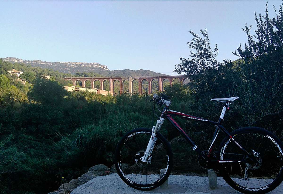 En TodoMountainBike: La foto del día en TodoMountainBike: 'Viaducto dels Masos'