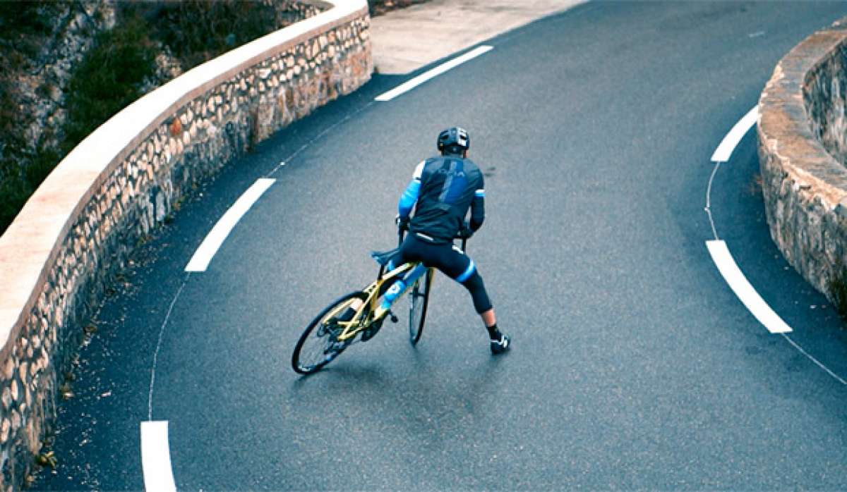 En TodoMountainBike: Sensacional vídeo de BeeA Energy: Nico Quéré, una bicicleta de carretera, muchos caballitos y más derrapes