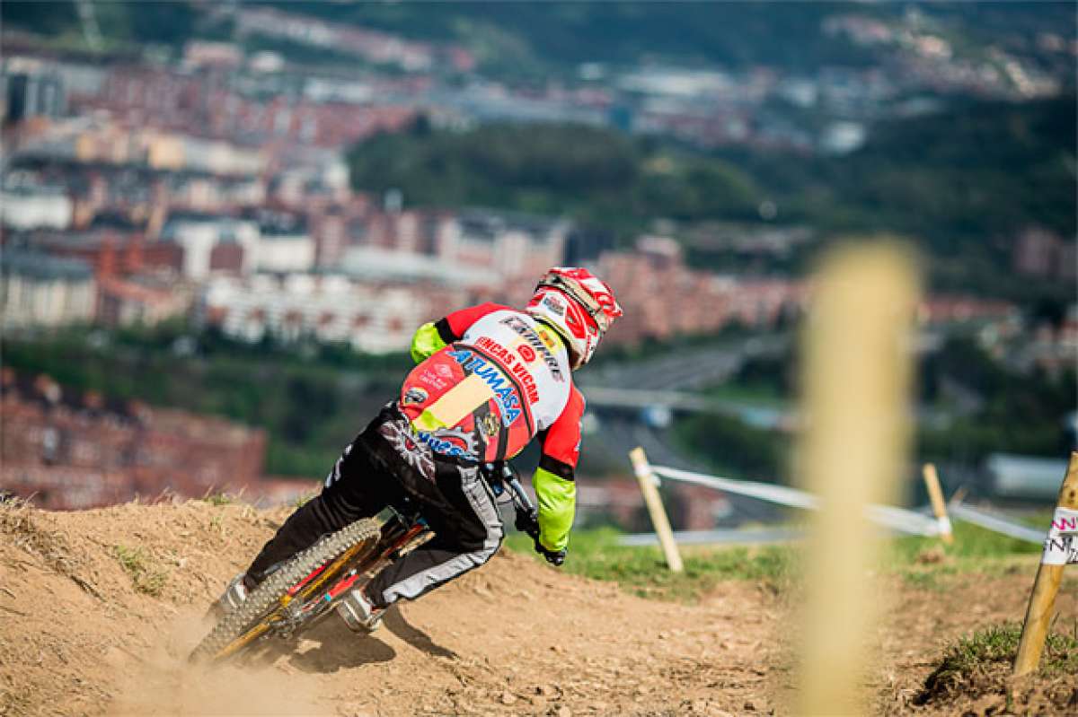 En TodoMountainBike: Así fue la Bilbao DownHill International Cup 2017, con victoria para Blanca Julià y Rafa Gutiérrez