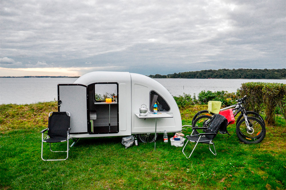 En TodoMountainBike: Wide Path Bicycle Camper, una caravana diseñada para bicicletas