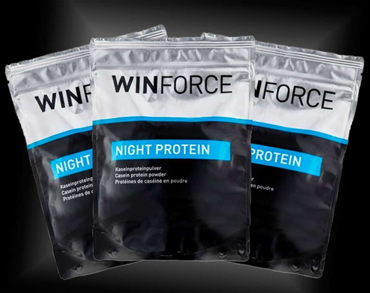 En TodoMountainBike: Winforce Night Protein, proteínas nocturnas para optimizar la regeneración muscular