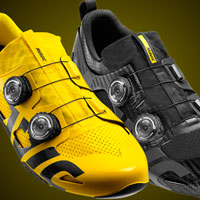 Edición limitada en color amarillo para las zapatillas Mavic Comete Ultimate, y más colores para los botines
