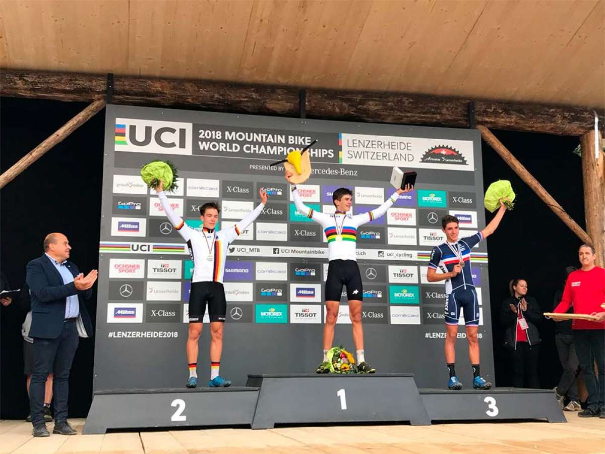 En TodoMountainBike: Alexandre Balmer se proclama en Lenzerheide campeón del mundo de XCO en categoría Junior