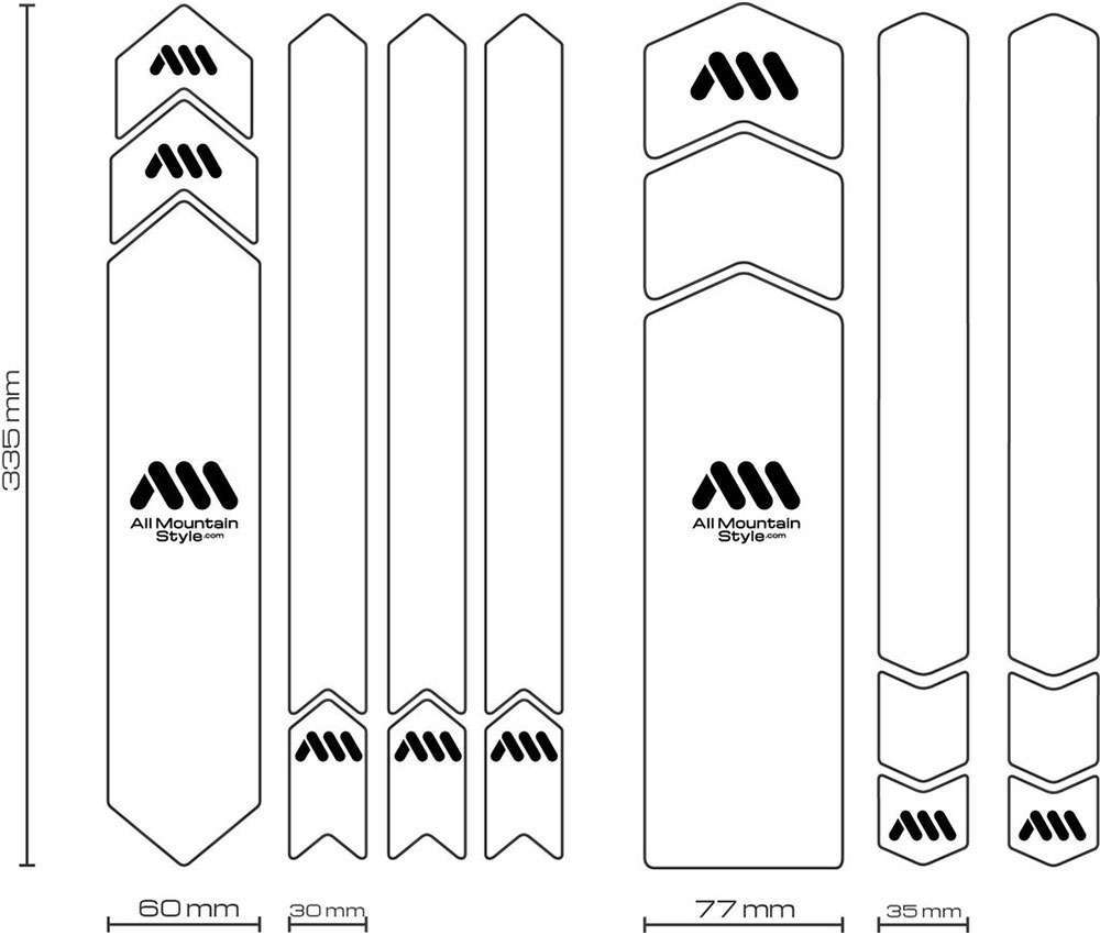 En TodoMountainBike: Versión XXL para el protector de cuadro AMS Honeycomb Frame Guard