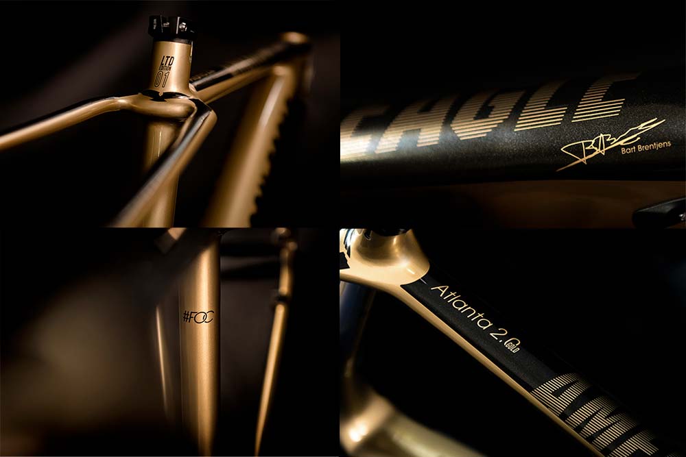 En TodoMountainBike: American Eagle Atlanta 2.0 Gold LTD, una exclusiva edición limitada en color oro firmada por Bart Brentjens