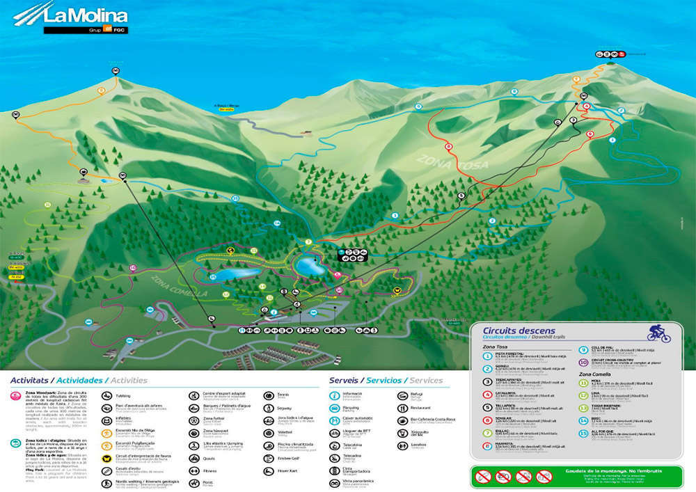 En TodoMountainBike: El Bike Park de La Molina calienta motores: abre puertas a partir del 2 de junio