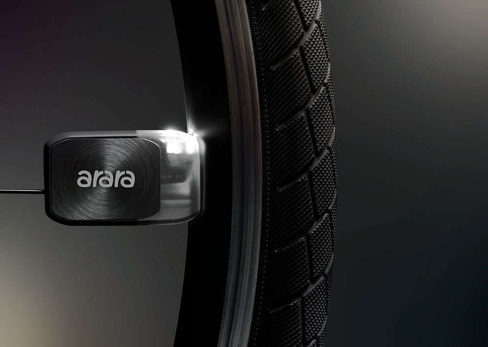 En TodoMountainBike: Arara, unas llamativas luces de rueda por inducción magnética que funcionan sin batería