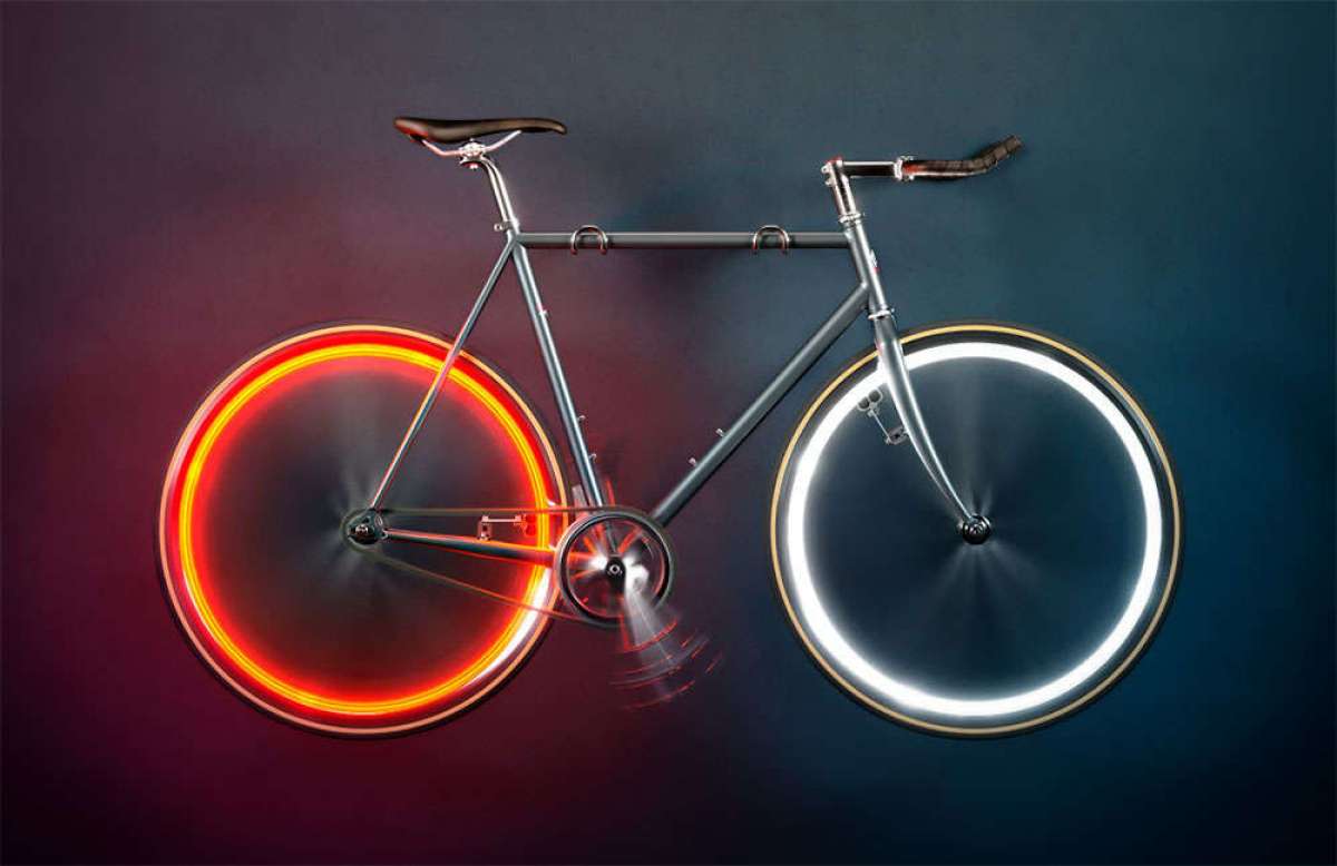 En TodoMountainBike: Arara, unas llamativas luces de rueda por inducción magnética que funcionan sin batería