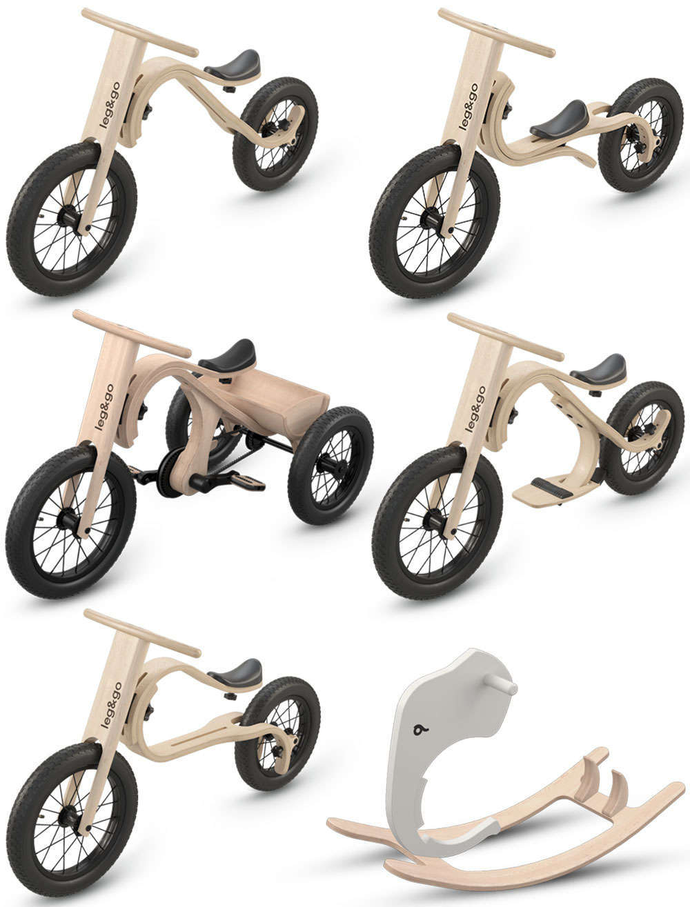 En TodoMountainBike: Leg & Go, una bicicleta multifuncional para niños de 6 meses a 6 años