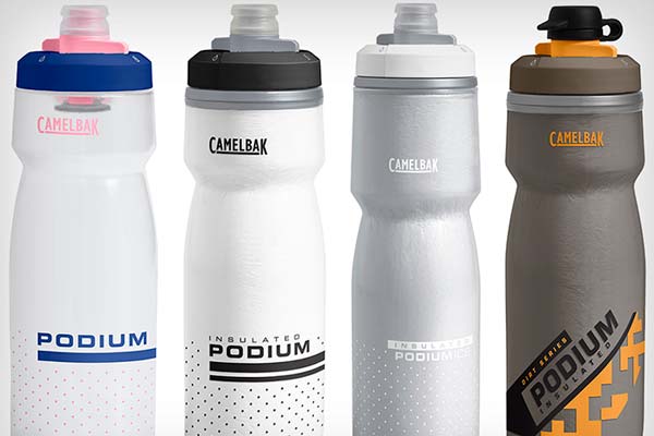 CamelBak actualiza su gama de bidones Podium con un diseño más ergonómico, entre otras mejoras