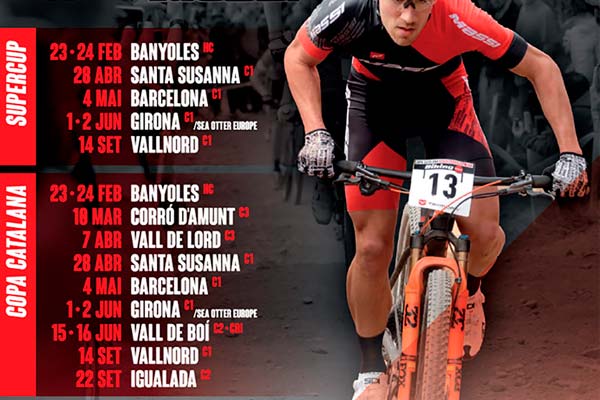 La Copa Catalana Internacional BTT Biking Point desvela su calendario de 2019