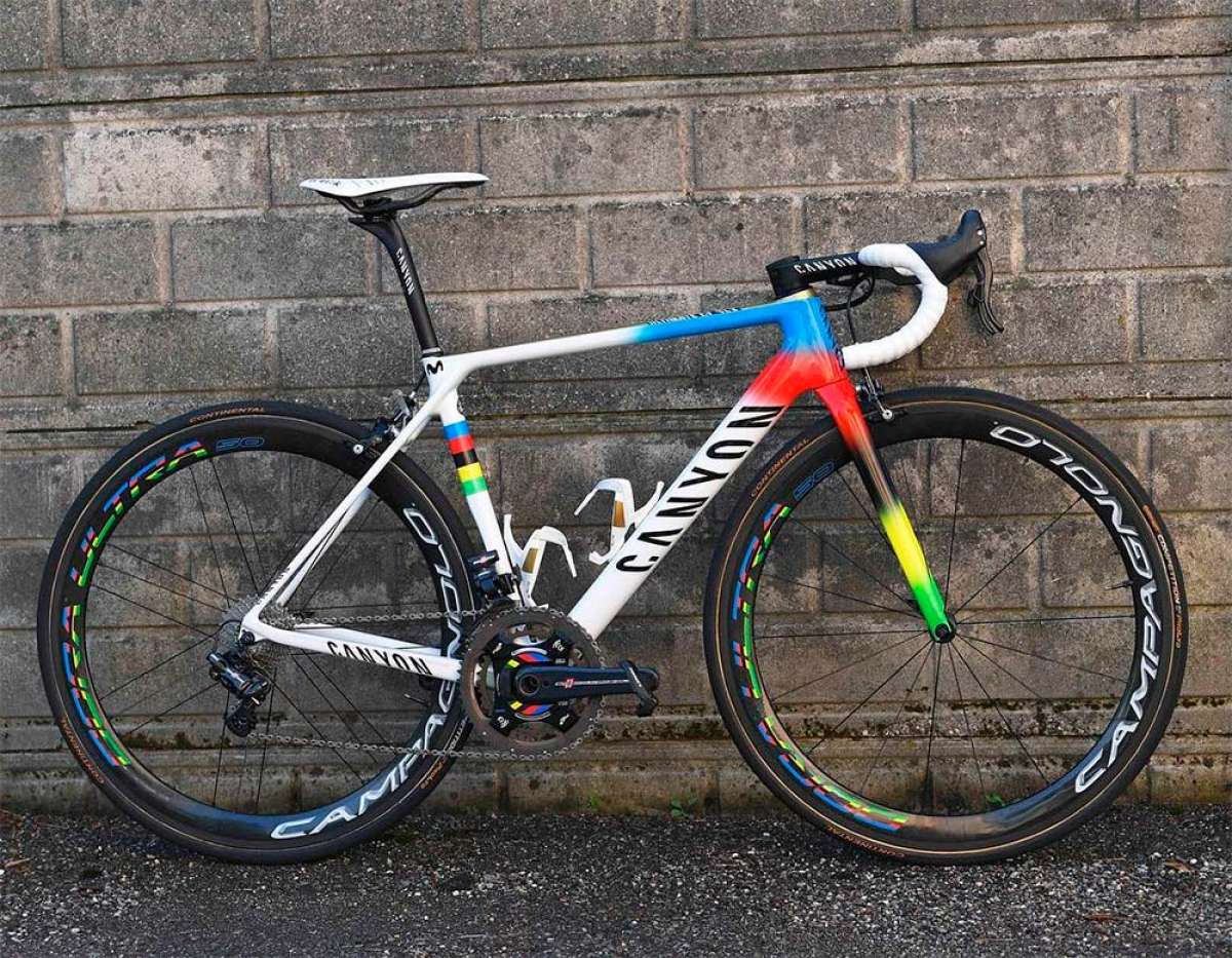 En TodoMountainBike: La Canyon Ultimate CF SLX Rainbow Edition de Alejandro Valverde