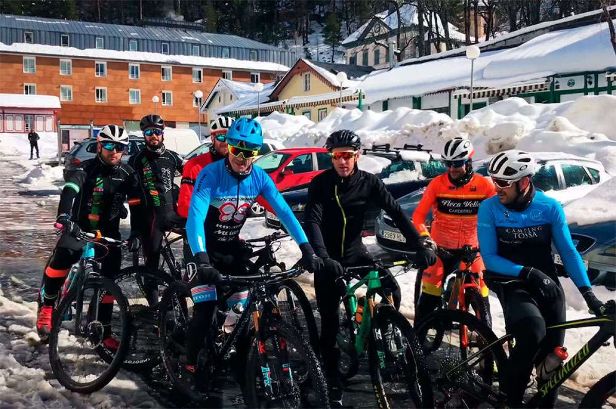 En TodoMountainBike: Un día en las pistas nevadas de Panticosa con Carlos Coloma e Ibon Zugasti