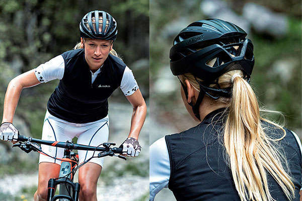 ABUS Aventor, un ventilado casco de XC/Maratón/Carretera también apto para ciclistas de pelo largo