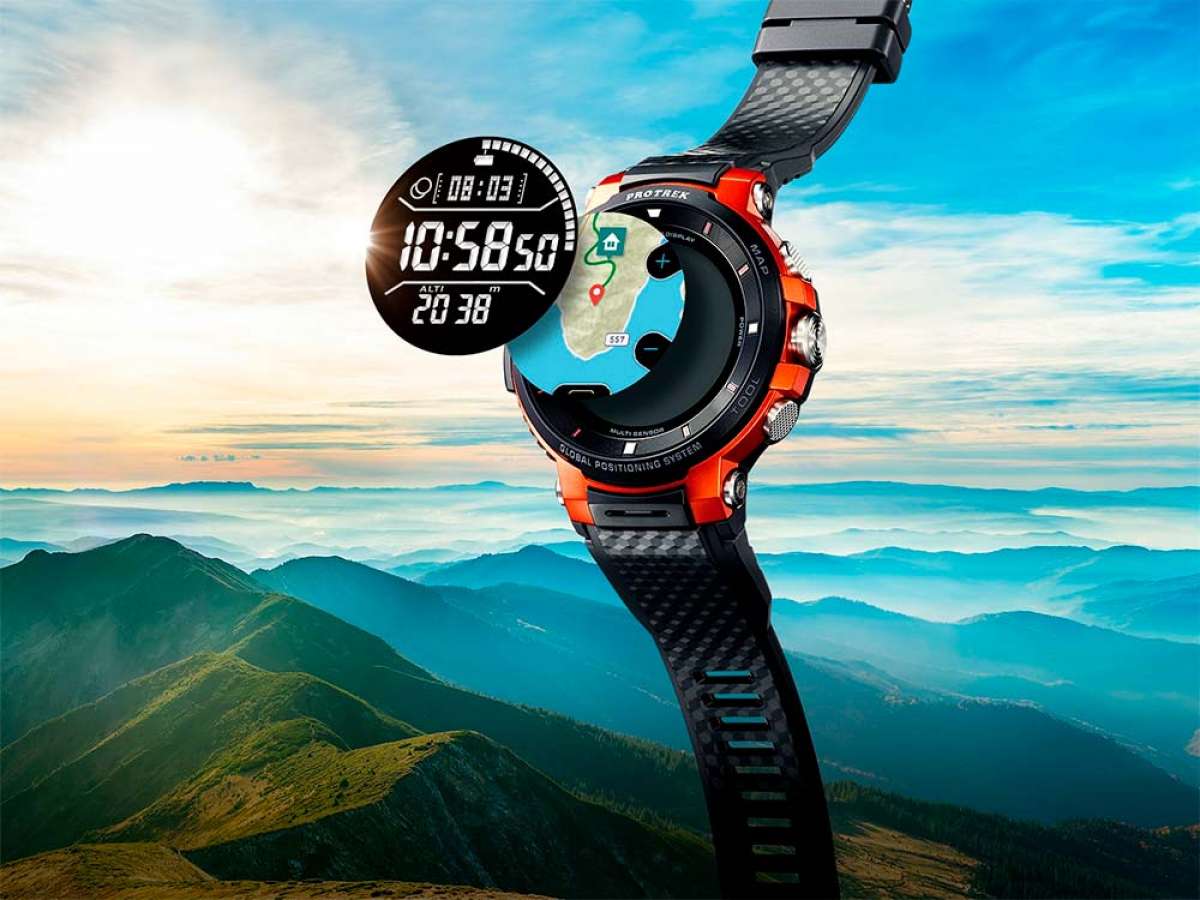 En TodoMountainBike: Casio WSD-F30, un reloj inteligente con pantalla de doble capa y seguimiento de rutas y entrenamiento