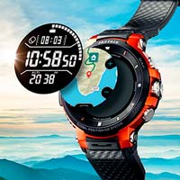 Casio WSD-F30, un reloj inteligente con pantalla de doble capa y seguimiento de rutas y entrenamiento