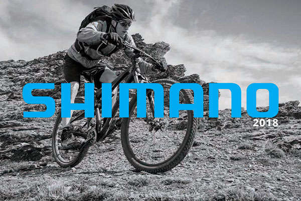 Catálogo de Shimano 2018. Toda la gama de componentes, ropa y accesorios Shimano para la temporada 2018
