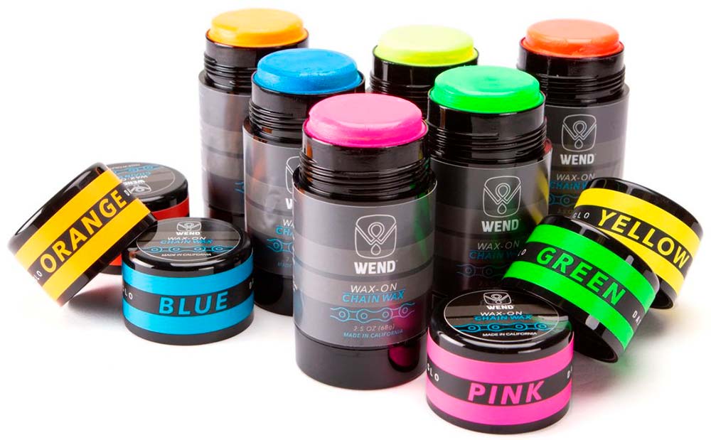 En TodoMountainBike: Las ceras de colores Wend Wax-On para lubricar la cadena llegan a España de la mano de Bikesur Sport