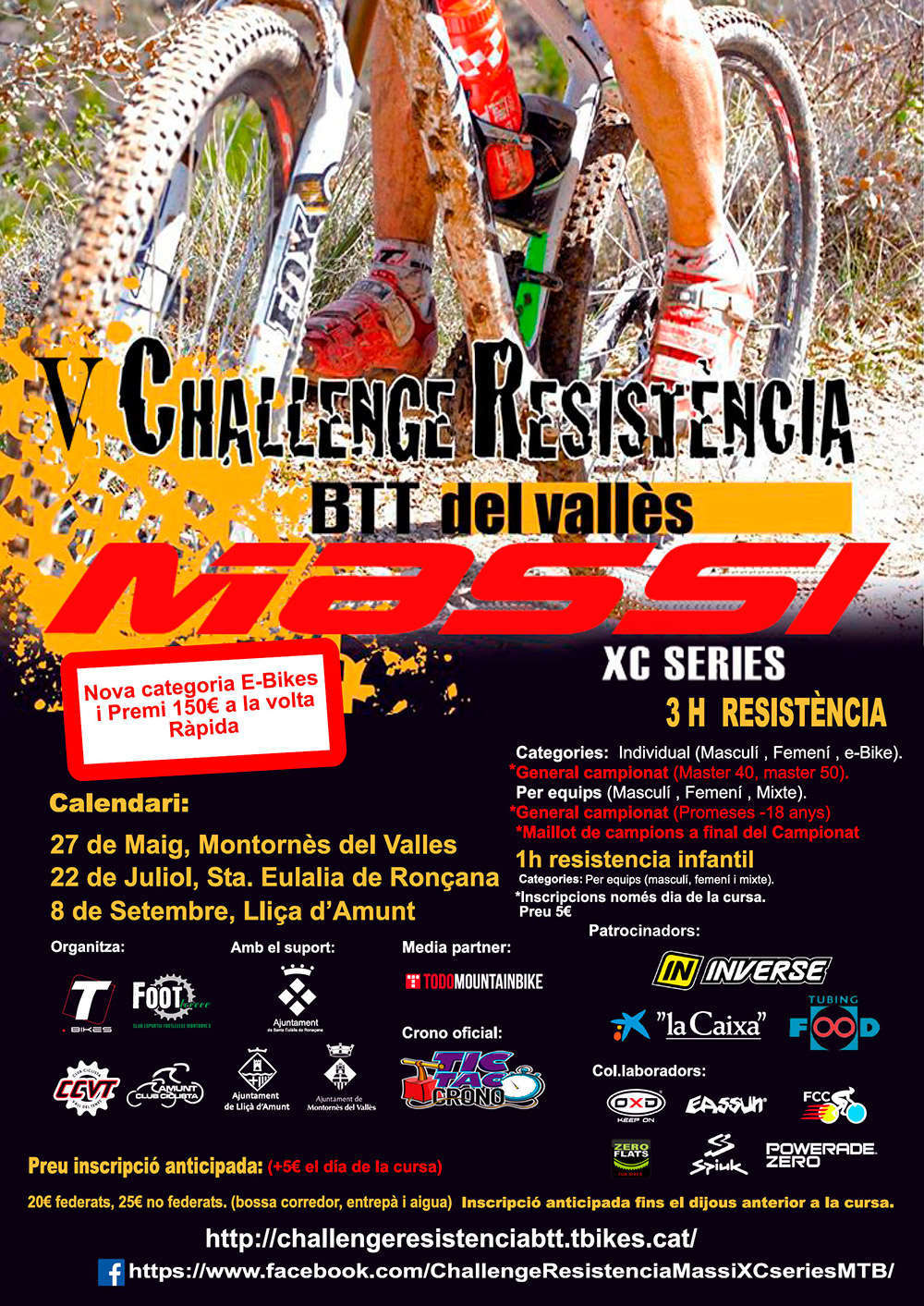 En TodoMountainBike: La V Challenge Resistencia Massi XC Series se presenta en el calendario