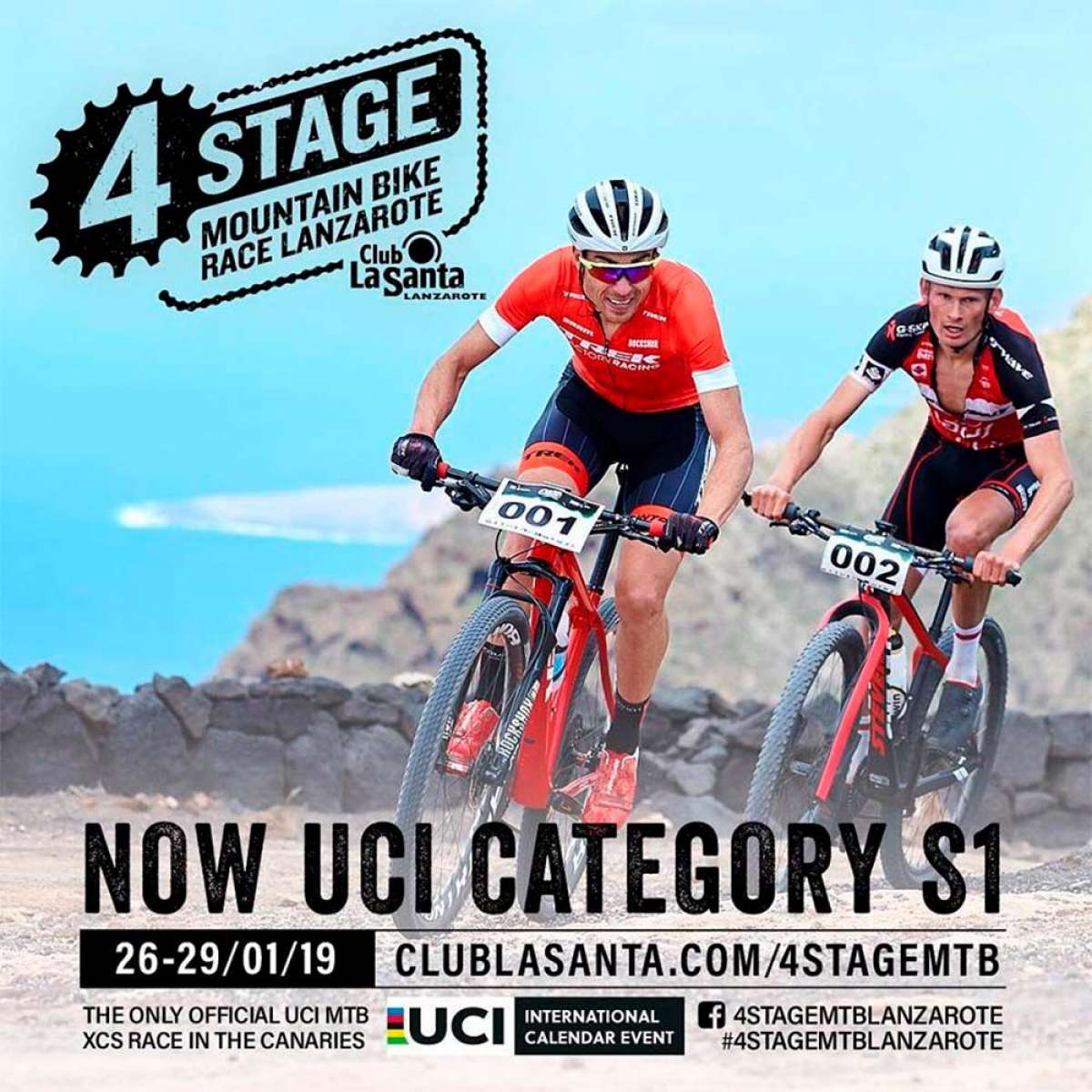 En TodoMountainBike: La Club La Santa 4 Stage MTB Race Lanzarote estrena la categoría UCI S1 en su edición de 2019