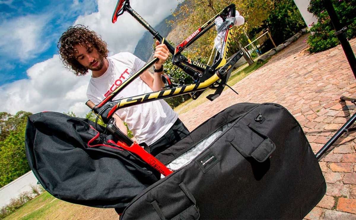 En TodoMountainBike: ¿Cómo empaquetar una bicicleta para viajar en avión? Yanick Gyger lo explica