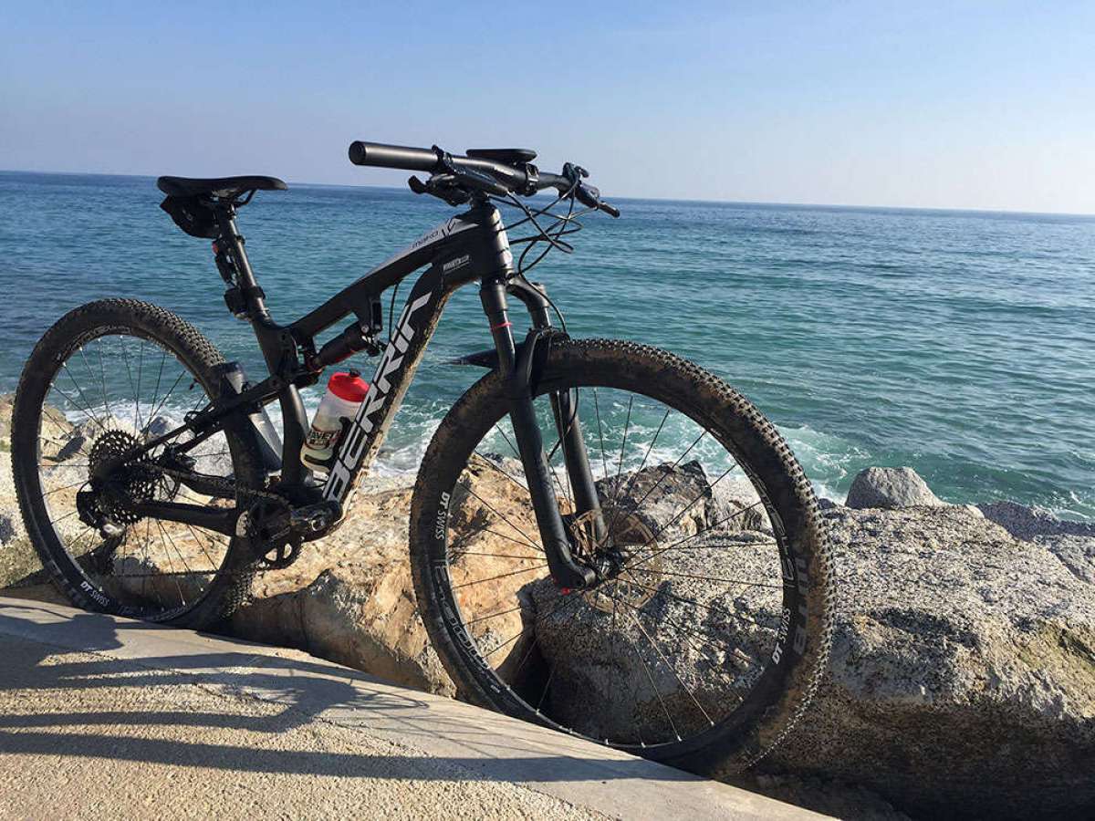 En TodoMountainBike: La foto del día en TodoMountainBike: 'En la costa del Maresme'