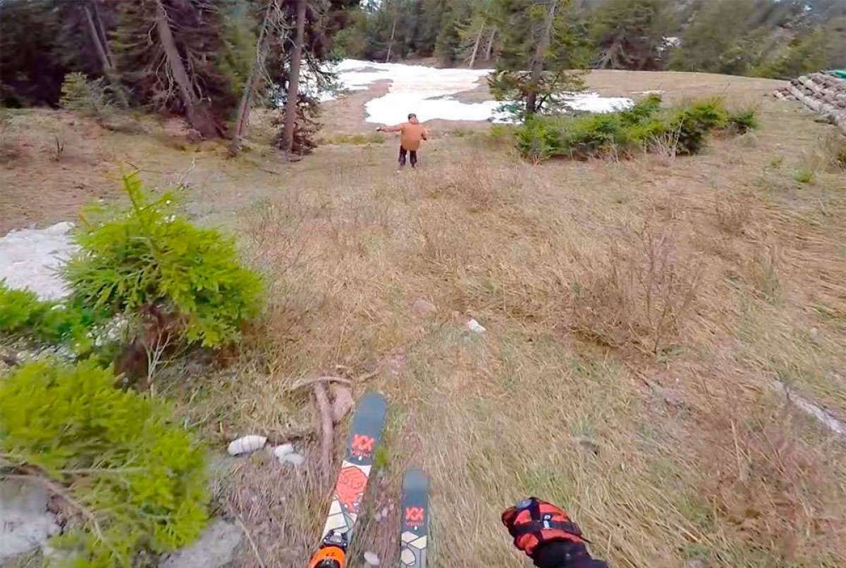 En TodoMountainBike: Un dos por uno: de los esquís a la bicicleta en un mismo descenso