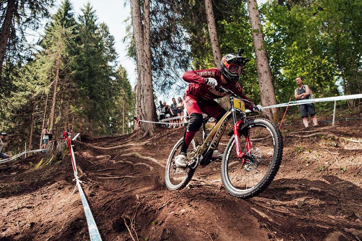 En TodoMountainBike: El descenso ganador de Amaury Pierron en la Copa del Mundo DHI 2018 de Val di Sole