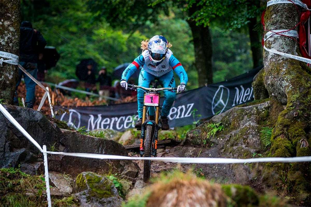 En TodoMountainBike: El descenso ganador de Rachel Atherton en la final de la Copa del Mundo DHI 2018 de La Bresse