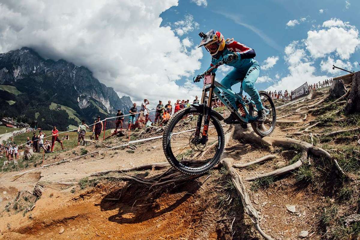 En TodoMountainBike: El descenso ganador de Rachel Atherton en la Copa del Mundo DHI 2018 de Leogang